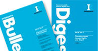 Two Interights publications fanned out over each other
